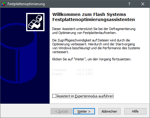 Willkommensseite